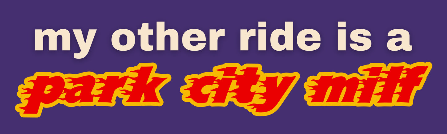 bumper sticker